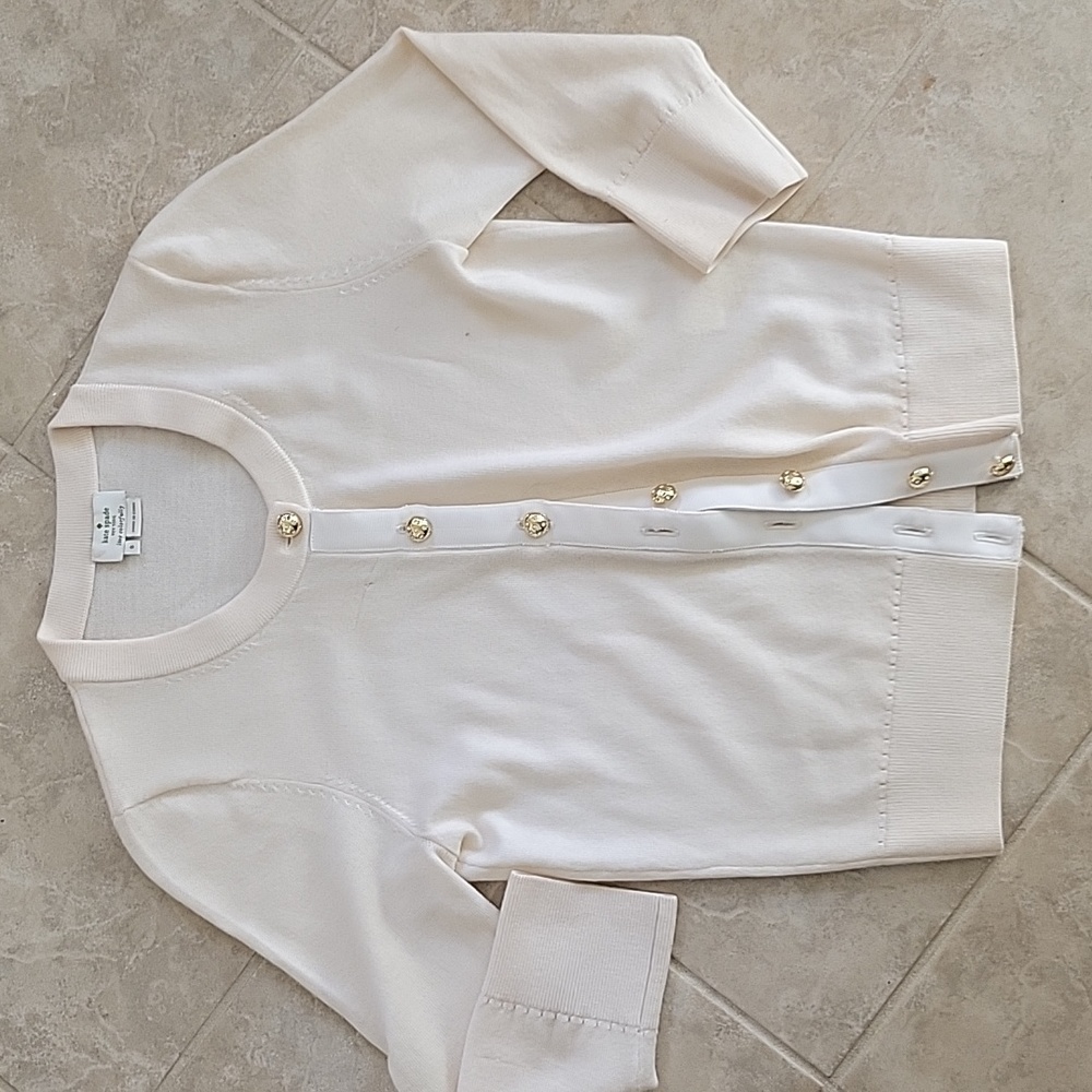 KATE SPADE 100%Wool Cardigan size S